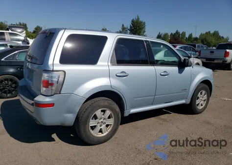 2008 Mercury Mariner из США, поврежденный, VIN 4M2CU81Z08KJ38984
